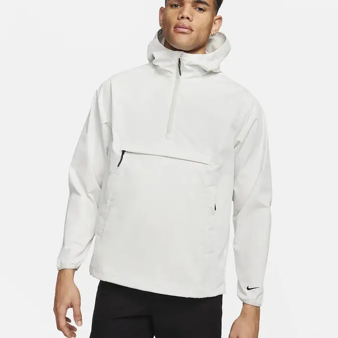 Nike Unscripted Repel Golf Anorak Jacket Light Bone Feature