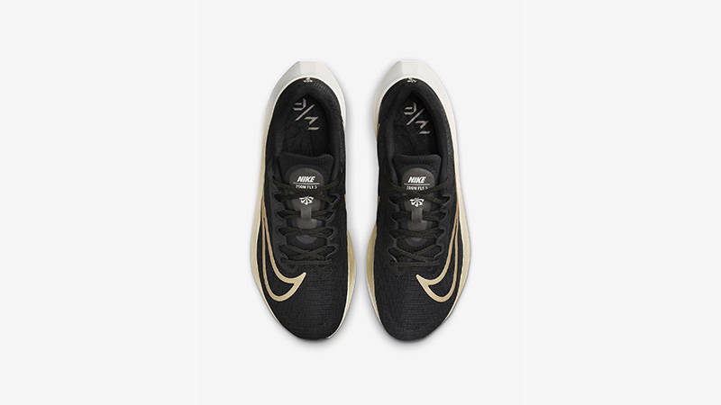 Nike Zoom Fly 5 Black Metallic Gold middle