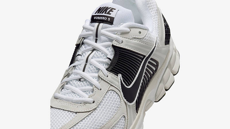 Nike Zoom Vomero 5 Black White FB9149-101 side