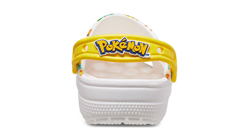 Pokémon x Crocs Classic Clog White Multi 207765-94S Back