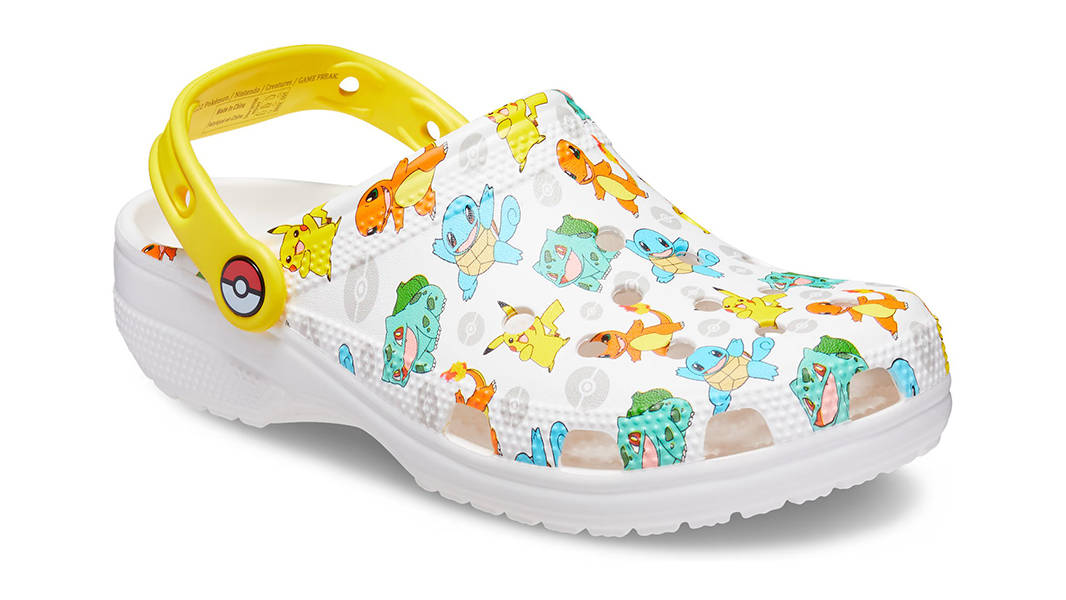 Pokémon x Crocs Classic Clog White Multi 207765-94S Side