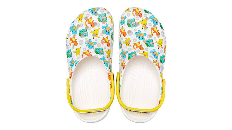 Pokémon x Crocs Classic Clog White Multi 207765-94S Top