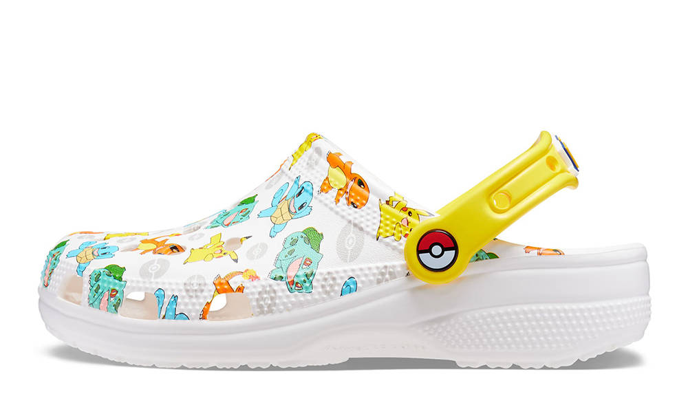 Pokémon x Crocs Classic Clog White Multi 207765-94S