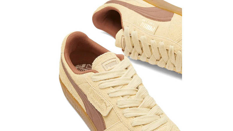 Puma Palermo Hairy Chamomile Brown from top
