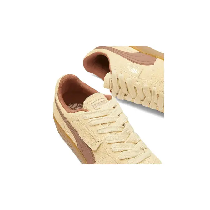 Puma onera Palermo Hairy Chamomile Brown from top