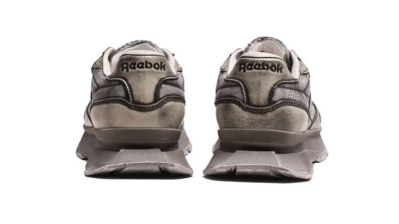 Reebok LTD Classic Leather Overdyed Gravel back