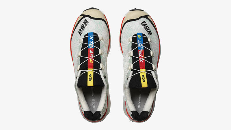 Salomon XT-4 OG Topography Vanilla Ice White L47315600 Top