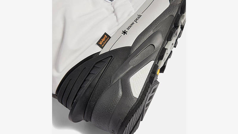 Snow Peak x New Balance Niobium Concept 3 White Grey heel