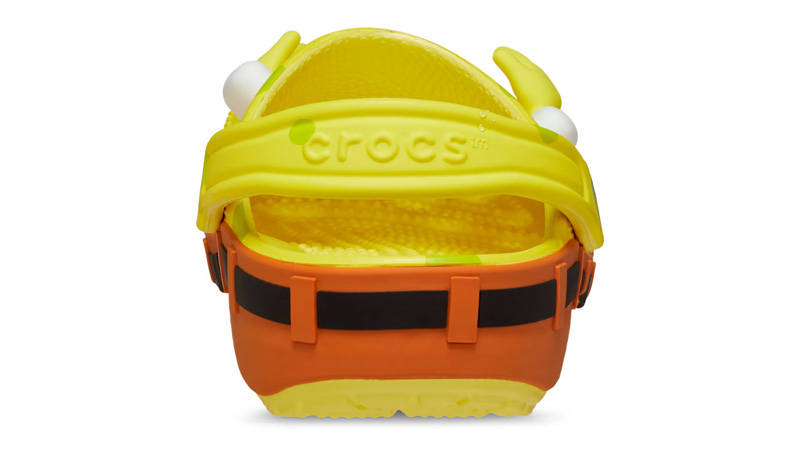 SpongeBob Squarepants x Crocs Classic Clog Yellow Back
