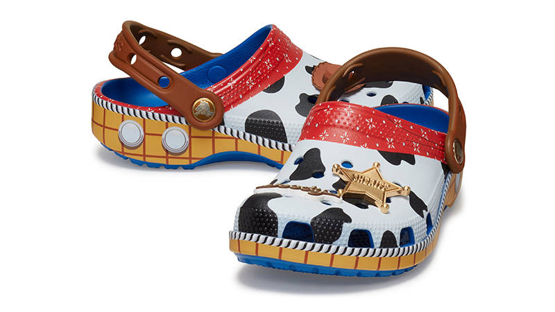 Toy Story x Crocs Classic Clog Woody Side
