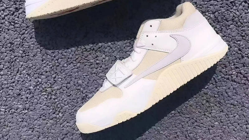 Travis Scott x Jordan Jumpman Jack Trainer White Cream Side 2