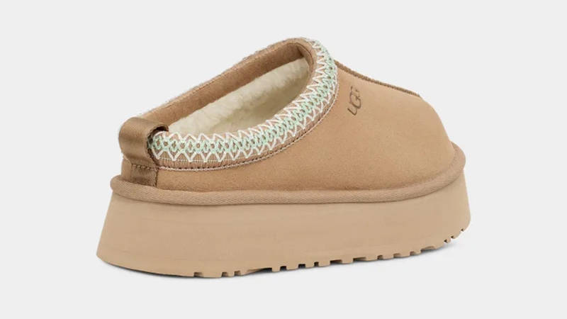 UGG Tazz Slippers Sand 1122553-SAN Back