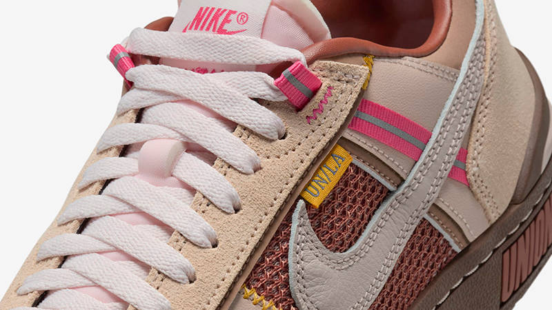 Union x Nike Field General Shimmer Silt Red FQ9003-200 Detail