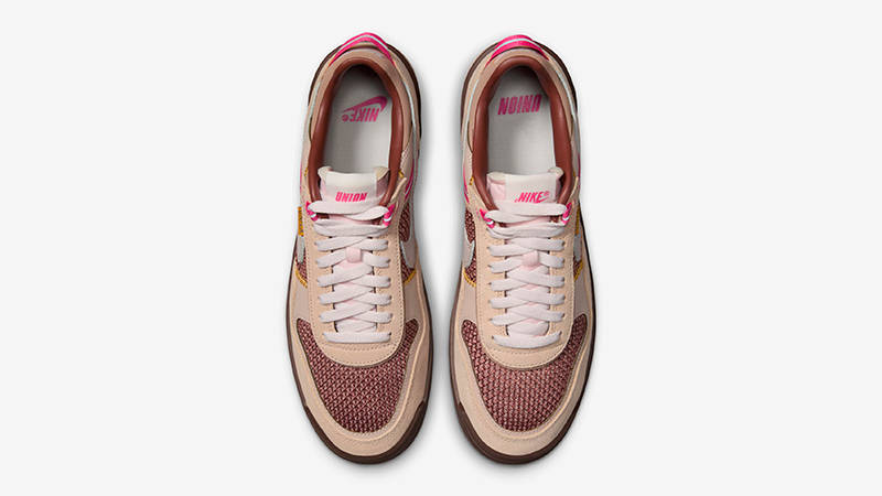 Union x Nike Field General Shimmer Silt Red FQ9003-200 Top