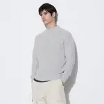 Uniqlo Middle Gauge Knit Mock Neck Jumper Gray Feature