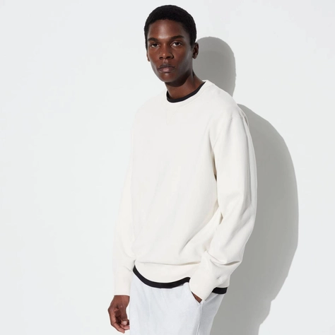 Uniqlo Sweatshirt Off White Feature