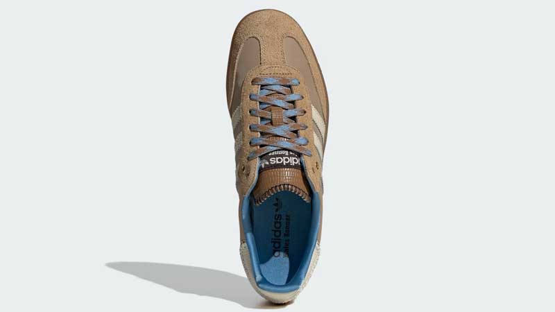 Wales Bonner x adidas Samba Beige Blue Middle