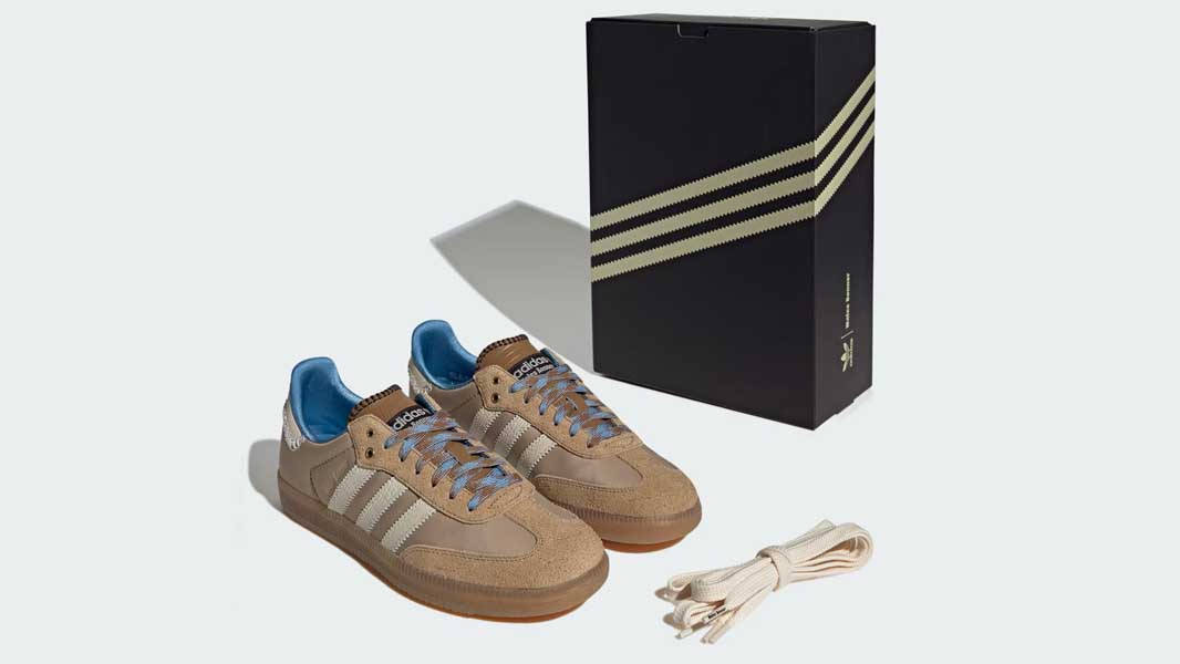Wales Bonner x adidas Samba Beige Blue Pack