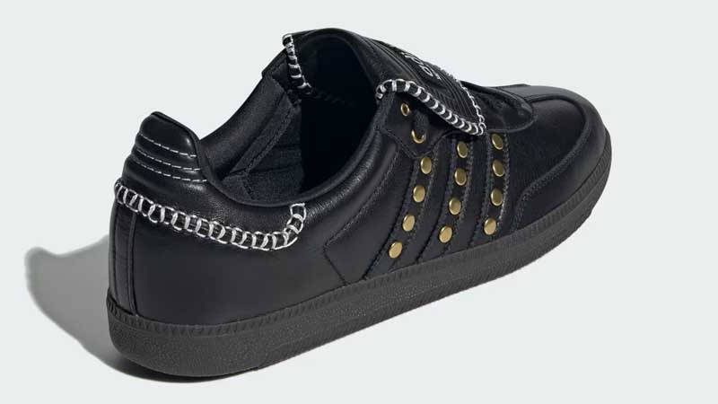 Wales Bonner x adidas Samba Black Gold Back