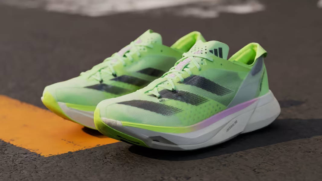 adidas Adizero Adios Pro 3 M Green Spark Lemon IG6445 Front