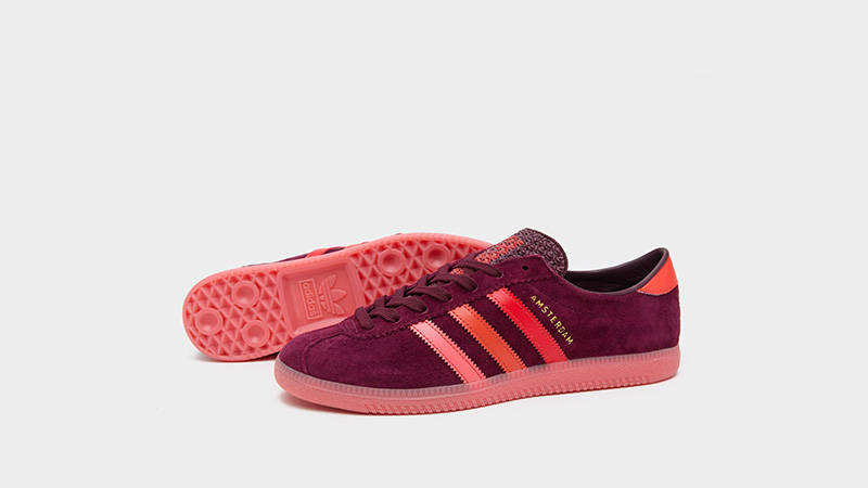 adidas Amsterdam Size? Exclusive Red Where To Buy IF9707