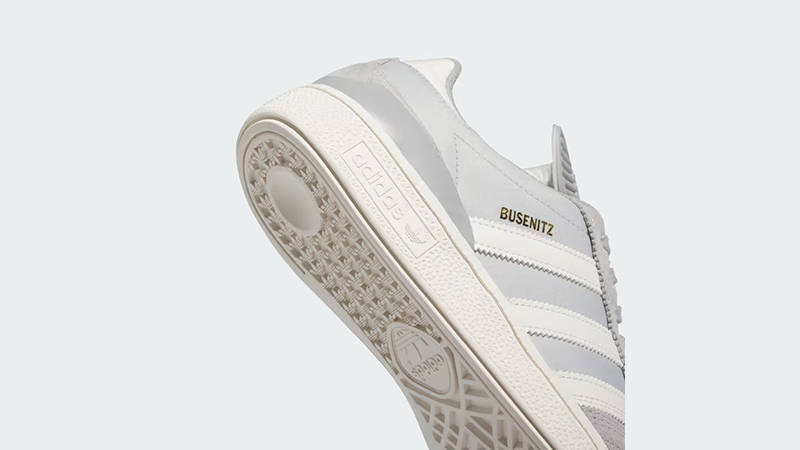 adidas Busenitz Solid Grey Metallic heel