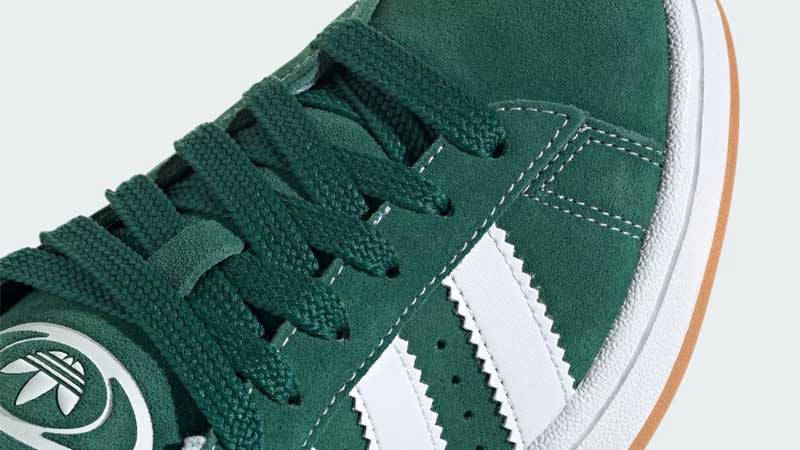 adidas Campus 00s GS Dark Green Closeup Front