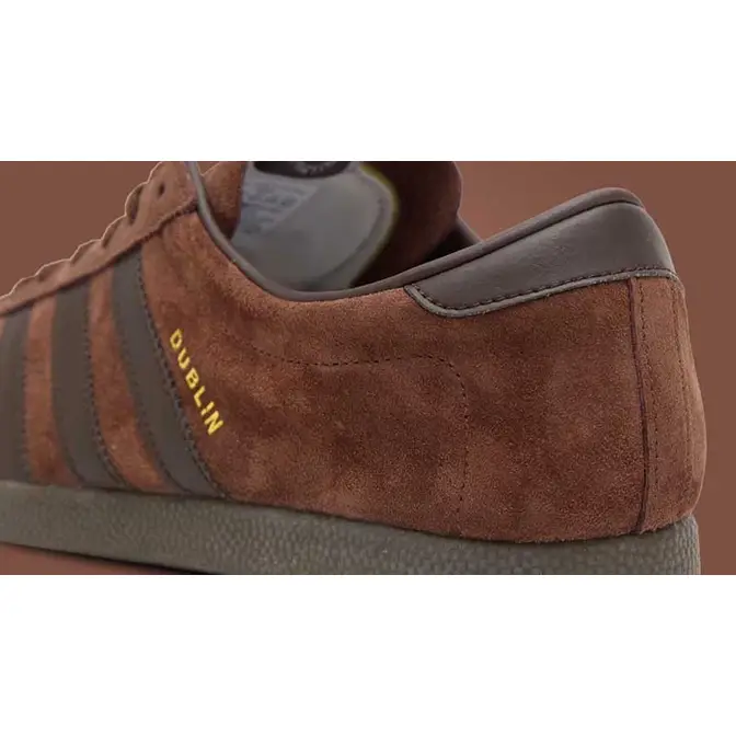 adidas Dublin Brown size? exclusive Back Closeup