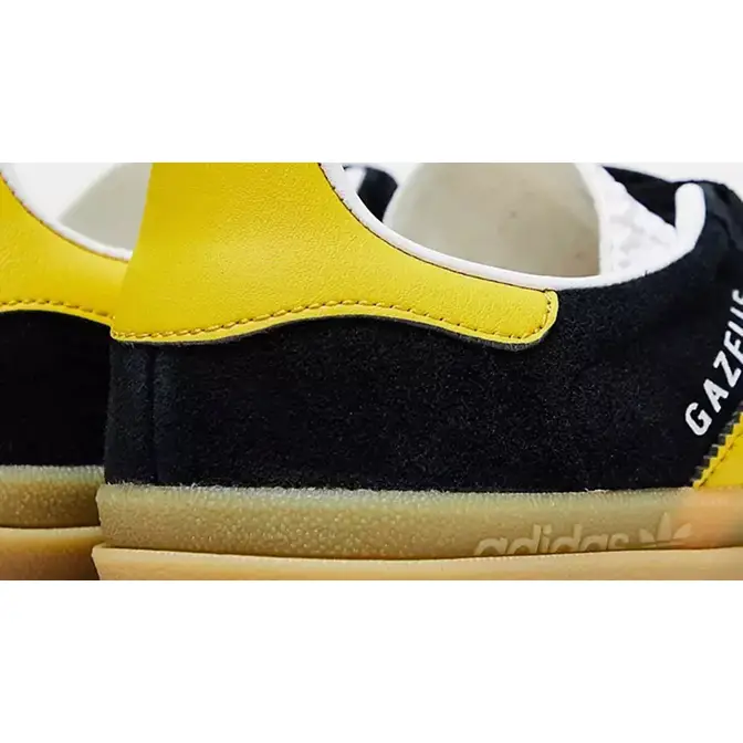 adidas Gazelle Bold Black Gold Gum Detail