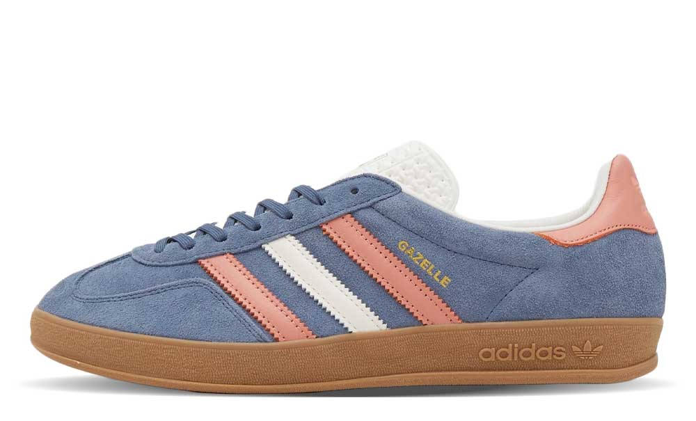 adidas Gazelle Indoor Blue Orange IG1640 The Sole Supplier