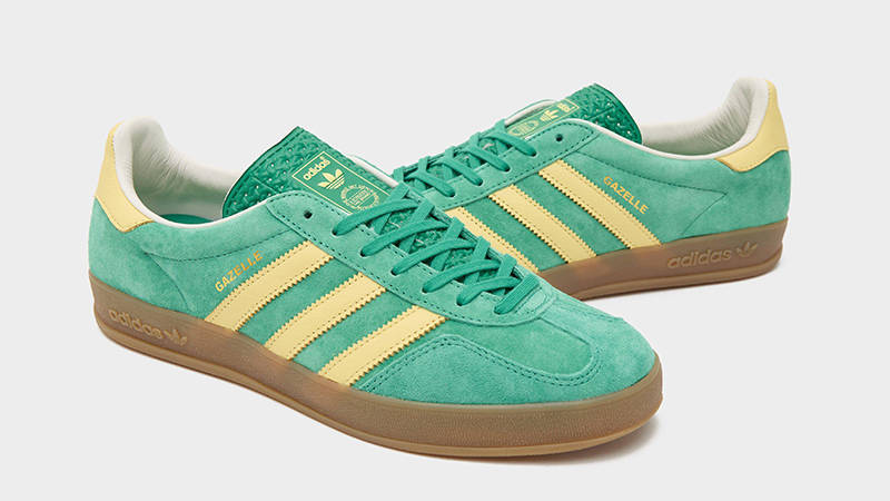 adidas Gazelle Indoor Court Green front