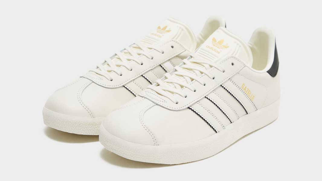 adidas Gazelle Off White Black Front