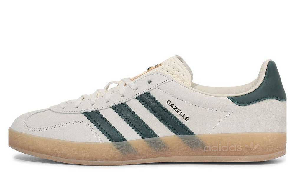 Adidas Gazelle Indoor Collegiate Green Lucid Pink - Zapatillas IG5929