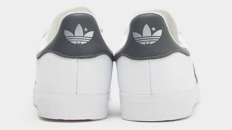 adidas Gazelle White Grey Back