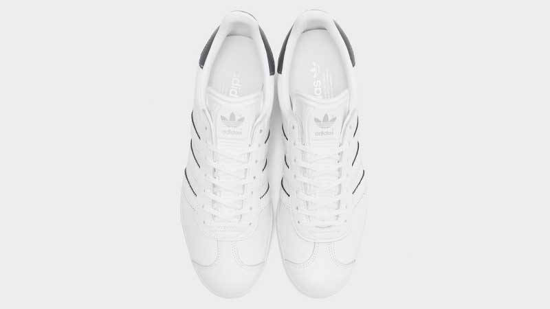 adidas Gazelle White Grey Middle