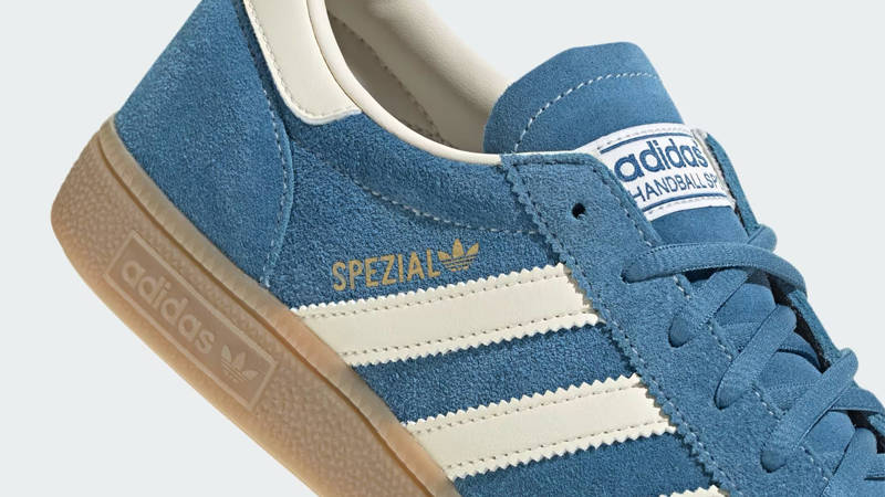 adidas Handball Spezial Blue Cream Closeup