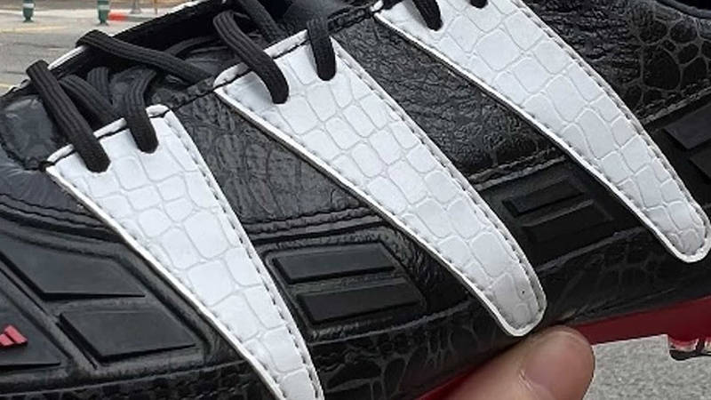adidas Predator 94 Originals 2024 Remake Boots Black White Detail