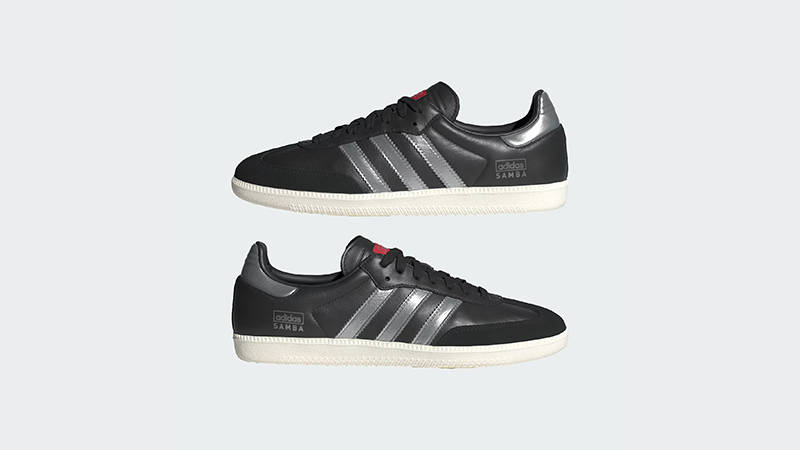 adidas Samba OG Black Silver feature