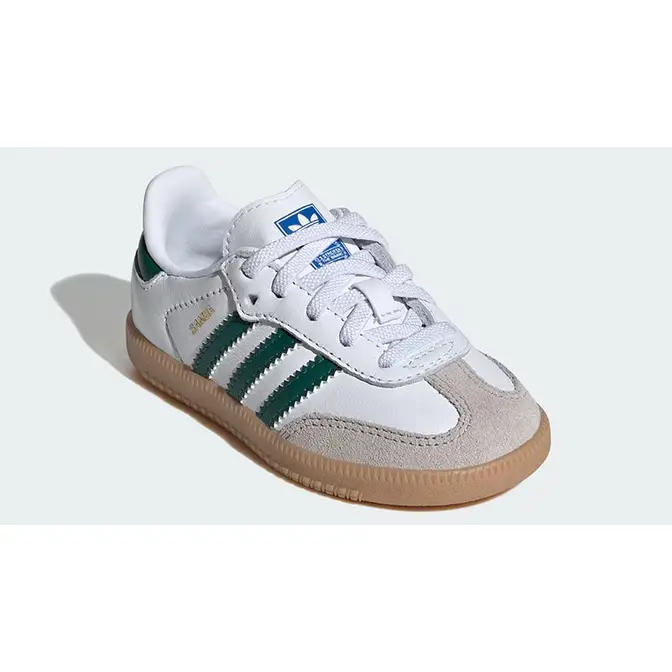 adidas Samba OG Toddler White Green | Where To Buy | IE1337 | The Sole ...