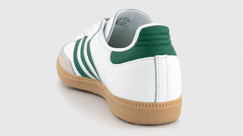 adidas Samba OG White Collegiate Green Gum IE3437 Back