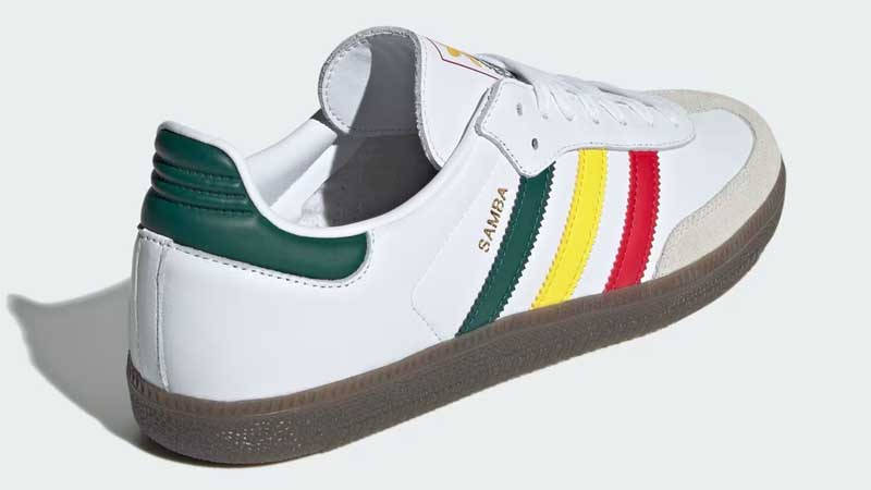 adidas Samba Reggae Pack White Back
