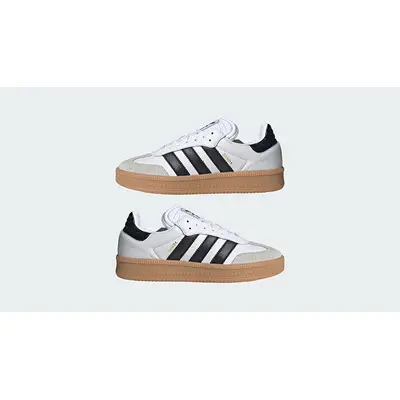 adidas Samba XLG White Black Gum feature