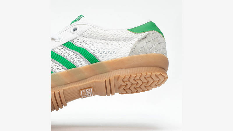 adidas Tischtennis White Green heel