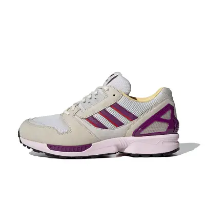 adidas ZX 8000 Crystal White Purple | Ténis adidas 4DFWD 2 bege 