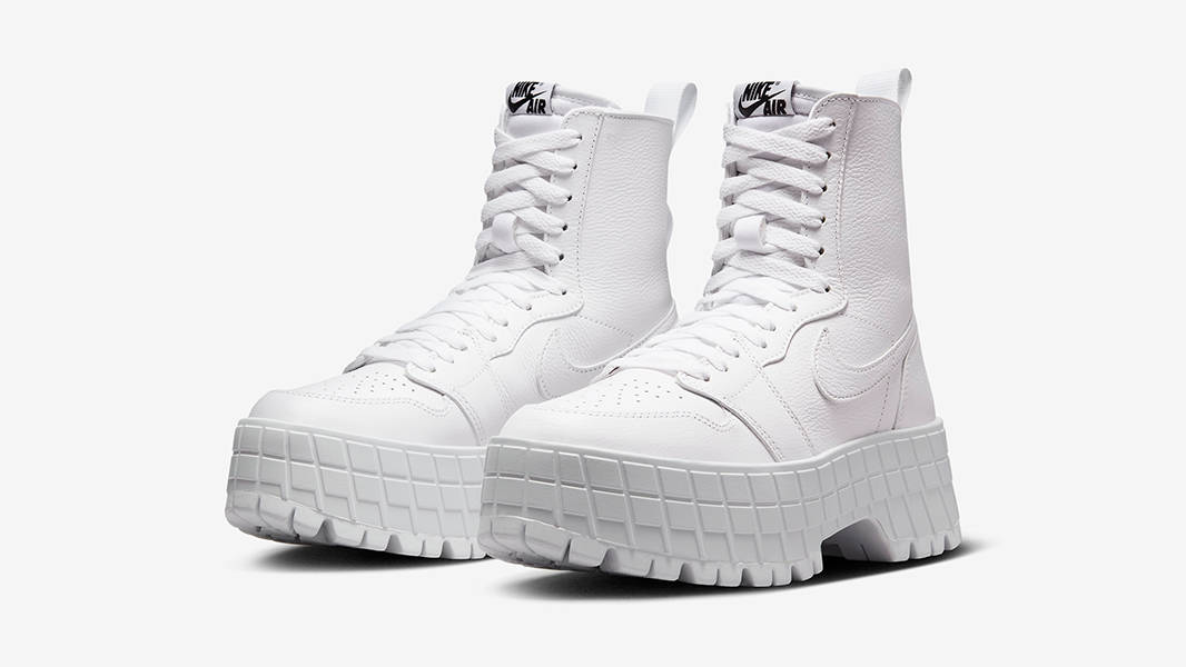 Air Jordan 1 Brooklyn Boot Triple White | Where To Buy | FJ5737