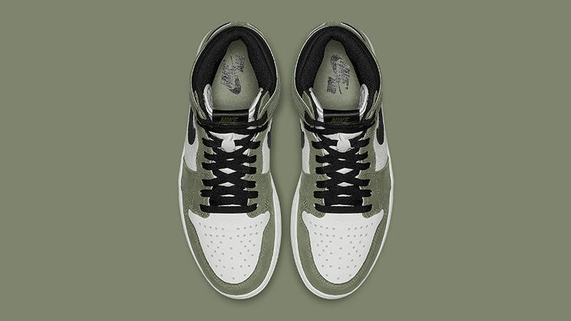 Air Jordan 1 High OG Medium Olive DZ5485-200 Top