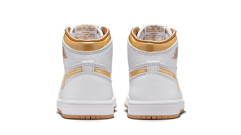 Air Jordan 1 High OG PS Metallic Gold White FD2597-107 Back