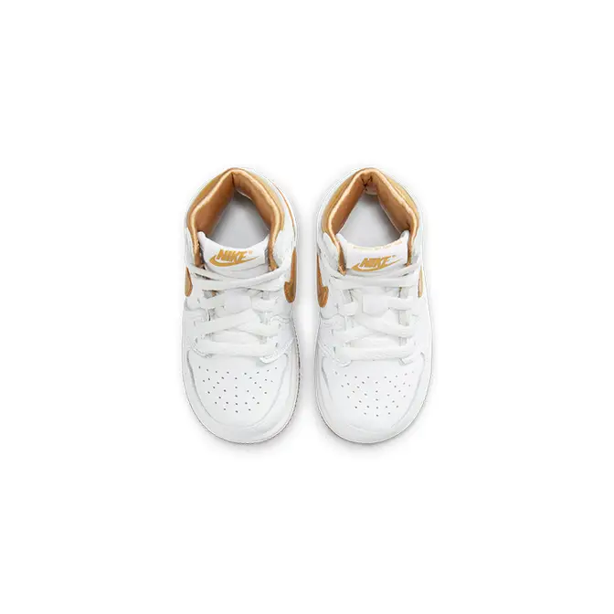 Air Jordan 1 High OG Toddler Metallic Gold White | Where To Buy 