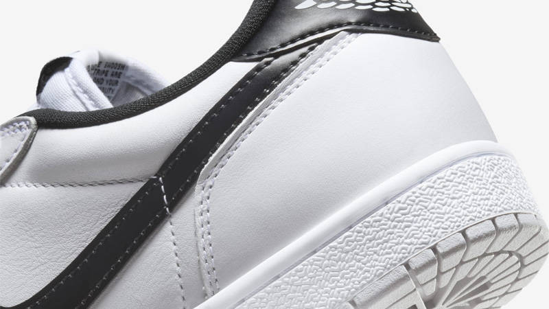 Air Jordan 1 Low 85 Metallic Black Closeup