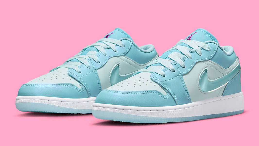 Air Jordan 1 Low GS Aquarius Blue FN7366-400 Side